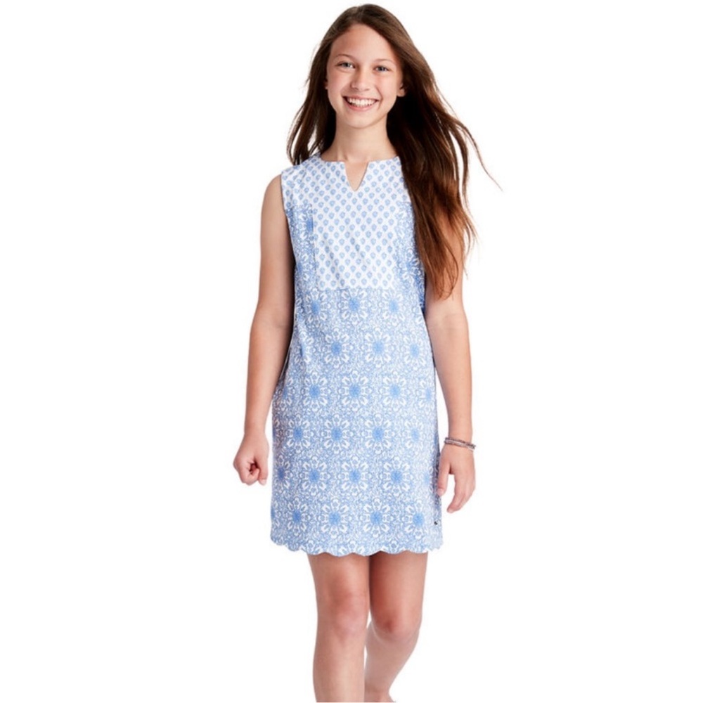 Vineyard Vines Medallion Shift Sun Dress New